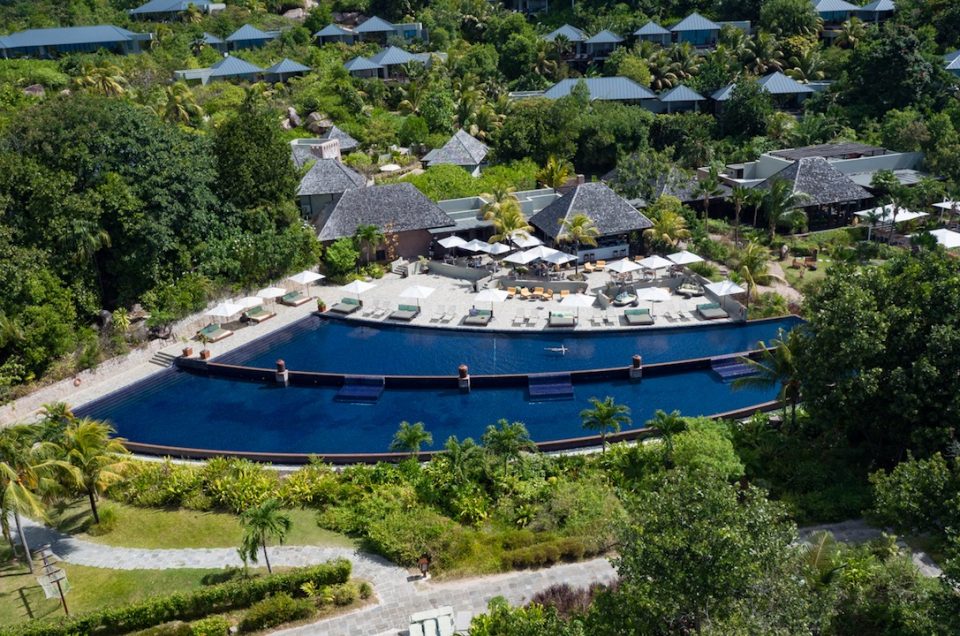 Raffles Praslin Aerial