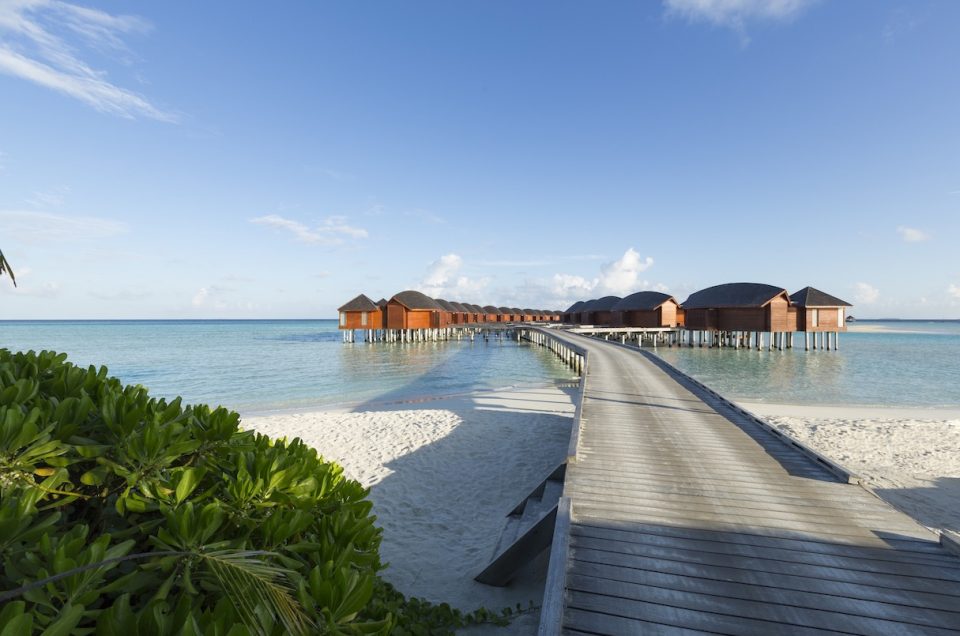 Anantara Dhigu Water Villa Jetty Banner