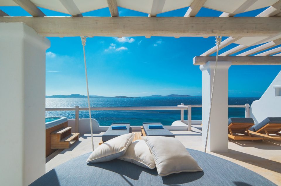 Mykonos Grand Executive Suite Terrace