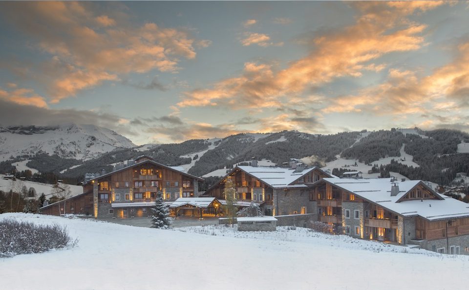 Four Seasons Megeve Sunset