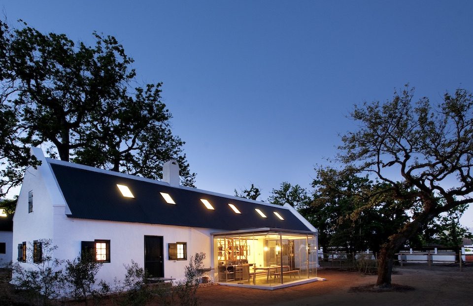 Babylonstoren Farm Hotel Exterior Evening