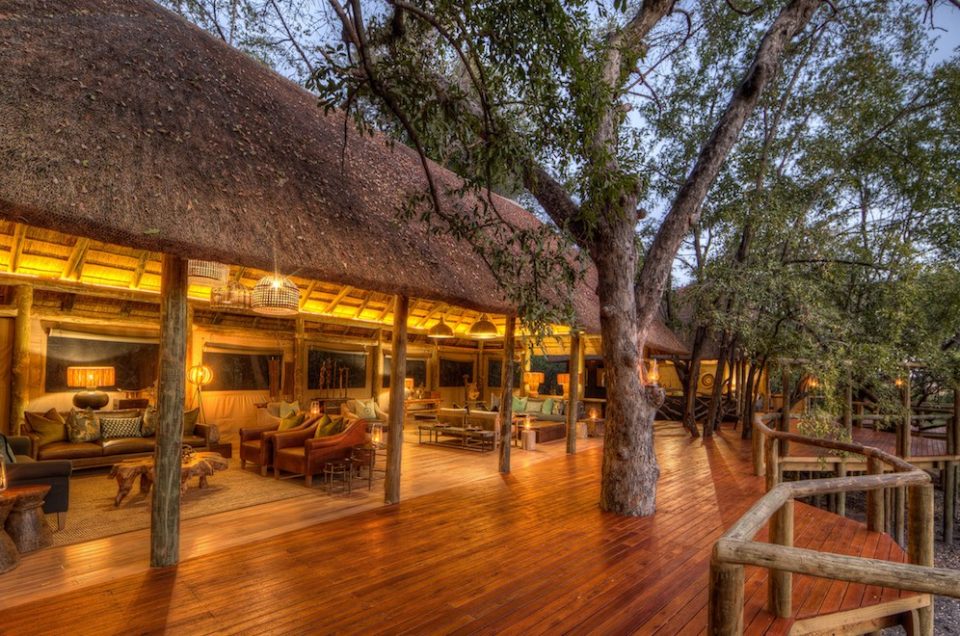 Camp Moremi Main Lodge