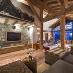 Chalet Dent Blanche TV Room