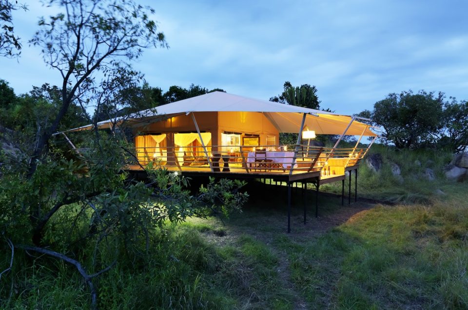 Serengeti Bushtops Camp Private Tent